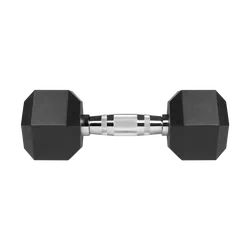 Hantle żeliwne gumowane HEX 2x 6kg REBEL ACTIVE