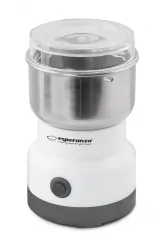 Elektryczny młynek do kawy Esperanza CAPPUCCINO 100W - biały