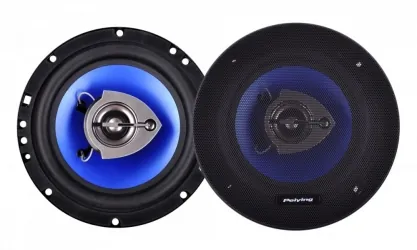 Głośniki samochodowe Peiying 6.5" 120W 4 Ohm z maskownicami komplet