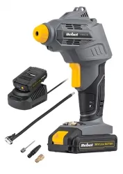 Kompresor akumulatorowy 20V 2A 7 bar igła adapter ładowarka