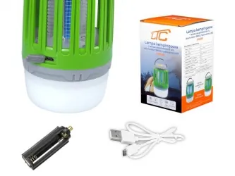 Lampa kempingowa 2w1 owadobójcza UV LED LTC MOSQUITO KILLER na muchy ćmy komary