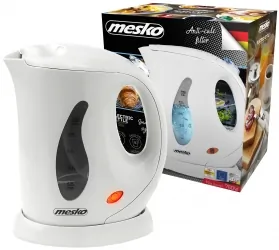 Mały elektryczny czajnik plastikowy Mesko MS 1249 0,6 L