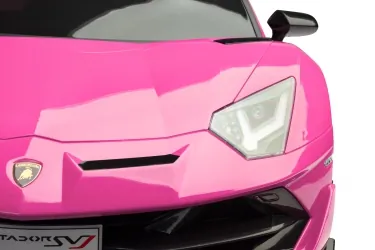 Samochód auto na akumulator Caretero Toyz Lamborghini Aventador SVJ akumulatorowiec + pilot zdalnego sterowania - różowy