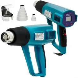 Opalarka 450W-1500W 300°-650° LCD 3 dysze