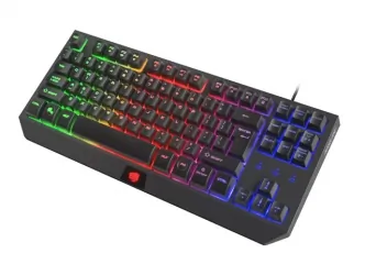 Klawiatura gamingowa podświetlana dla graczy FURY TKL HURRICANE + mysz FURY WARRIOR + mata LED + słuchawki