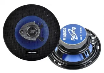 Głośniki samochodowe Peiying 6" 120W 4 Ohm z maskownicami komplet