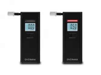 Profesjonalny alkomat OVERMAX AD-05 + ustniki + kalibracja