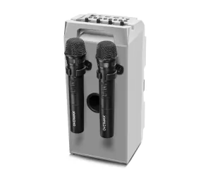 Głośnik Bluetooth OVERMAX IDOL 3.8 czarny  FM USB AUX SD 2x mikrofon bezprzewodowy