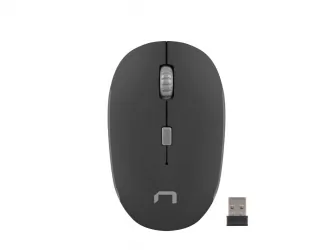 Torba na laptopa NATEC WALLAROO 15.6&quot; czarna + Myszka bezprzewodowa
