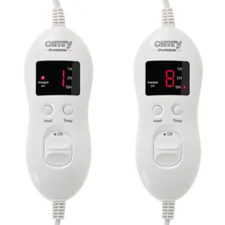 Elektryczny koc podkładowy z czasomierzem Camry CR 7436 150x160cm - brązowy