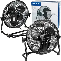 Cyrkulator wentylator podłogowy 12 cali 30 cm 70W - kolor czarny
