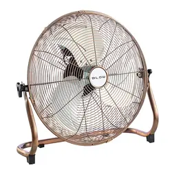 Cyrkulator wentylator podłogowy 18 cali 45 cm 200W - kolor miedziany