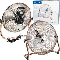 Cyrkulator wentylator podłogowy 18 cali 45 cm 200W - kolor miedziany