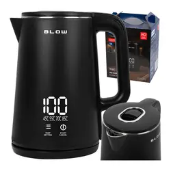 Czajnik czarny z wyświetlaczem 2200W BK-18PB BLOW