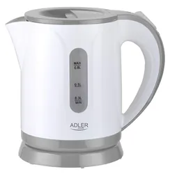 Czajnik elektryczny Adler AD1371g 0,8 L - szary