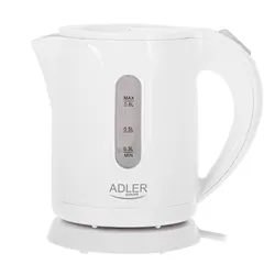 Czajnik elektryczny Adler AD1371w 0,8 L - biały