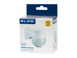 Czujnik ruchu 180° BLOW MS-04 biały