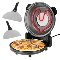 Piec do pizzy Adler AD 6314 1200 W do 400°C  stalowe łopatki