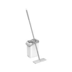 Mop czyszczący dwukomorowy Teesa New Clean R19 7,5 l + 2 nakładki z mikrofibry