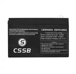 Akumulator żelowy CSSB 12V 14Ah