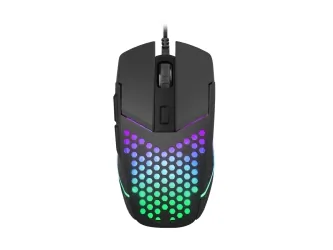 Zestaw Blow klawiatura z podświetleniem LED RED COLD STEEL + mysz  FURY BATTLER 6400DPI + podkładka + słuchawki