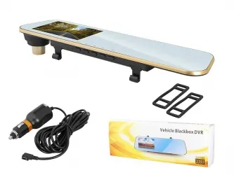 Wideorejestrator rejestrator samochodowy DVR w lusterku LTC LCD 4.3"