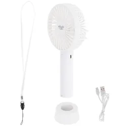 Mini wentylator przenośny 9cm/3,5” USB Adler AD 7331w biały