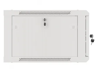 Szafa instalacyjna RACK V2 wisząca 19&#039;&#039; 6U 600x600 drzwi szklane Lanberg  - szara