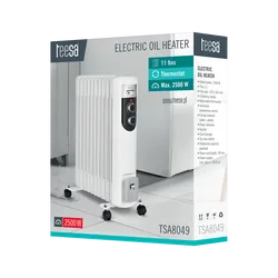 Grzejnik olejowy Teesa 11 żeberek 2500W