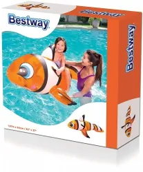 Materac zabawka do pływania dmuchana ryba błazenek nemo Bestway 157cm x 94cm