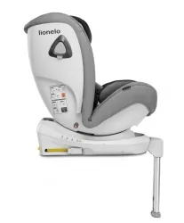 Fotelik samochodowy przód tył LIONELO BRAAM 0-36 KG ISOFIX + noga - kolor szary