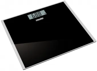 Elektroniczna waga  łazienkowa Mesko MS 8150b do 150 kg czarna