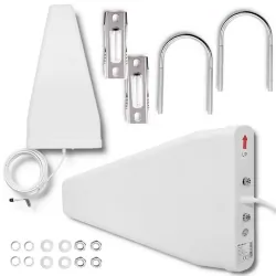Antena 4G LTE DUAL Qoltec zewnętrzna 18 dBi