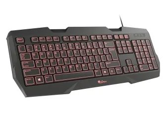 Klawiatura Genesis RX22 podświetlana klawiatura + mysz + podświetlana mata gamingowa + słuchawki