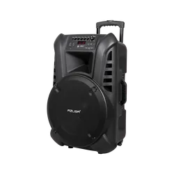 Głośnik kolumna aktywna Bluetooth Azusa 15" 120W SD USB   2 mikrofony bezprzewodowe   pilot