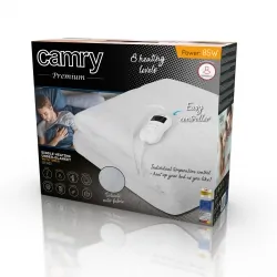 Pojedynczy elektryczny koc podkładowy z czasomierzem Camry CR 7422 160cm &amp; 100cm