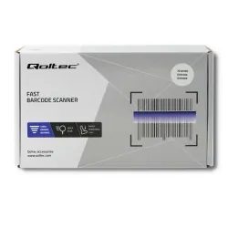 Czytnik kodów kreskowych 1D i QR 2D Qoltec USB