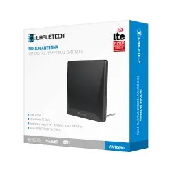 Antena pokojowa DVB-T2 Cabletech ANT0690 panelowa aktywna wewnętrzna 
