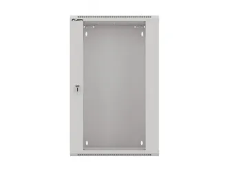 Szafa instalacyjna RACK wisząca 19'' 18U 570x450 drzwi szklane Lanberg - szara