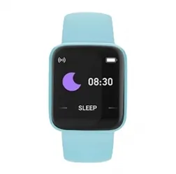 Zegarek smartwatch opaska sportowa Y68S - niebieski