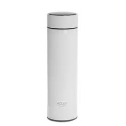Termos z wyświetlaczem temperatury LED 473ml Adler AD 4506w biały