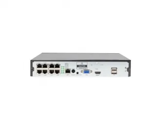 Zestaw do monitorowania rejestrator NVR 8 kanałowy POE + 4 kamery IP 5MP akcesoria LANBERG