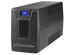Zasilacz awaryjny UPS PowerWalker VI 850 LCD LINE-INTERACTIVE 850VA 2x 230V PL RJ11 IN/OUT USB