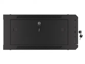 Szafa instalacyjna RACK V2 wisząca 19&#039;&#039; 4U 600x600 drzwi szklane Lanberg  - czarna