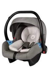 Fotelik samochodowy przód tył LIONELO LENNART STONE GREY 0-18 KG ISOFIX