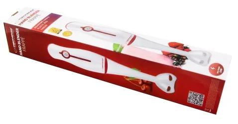 Blender ręczny Esperanza FRAPPE 250W - czerwony