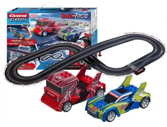 Tor wyścigowy Carrera GO!!! Buildn Race Racing Set 3,6m