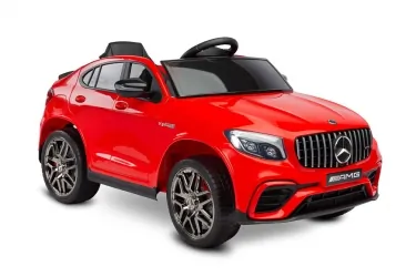 Samochód auto na akumulator Caretero Toyz Mercedes-Benz GLC 63S AMG akumulatorowiec + pilot zdalnego sterowania - czerwony