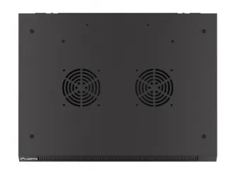 Szafa instalacyjna RACK V2 wisząca 19'' 6U 600x450 drzwi szklane Lanberg  - czarna