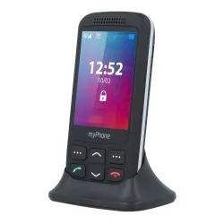 Telefon komórkowy telefon dla seniora myPhone Halo S czarny SOS aparat